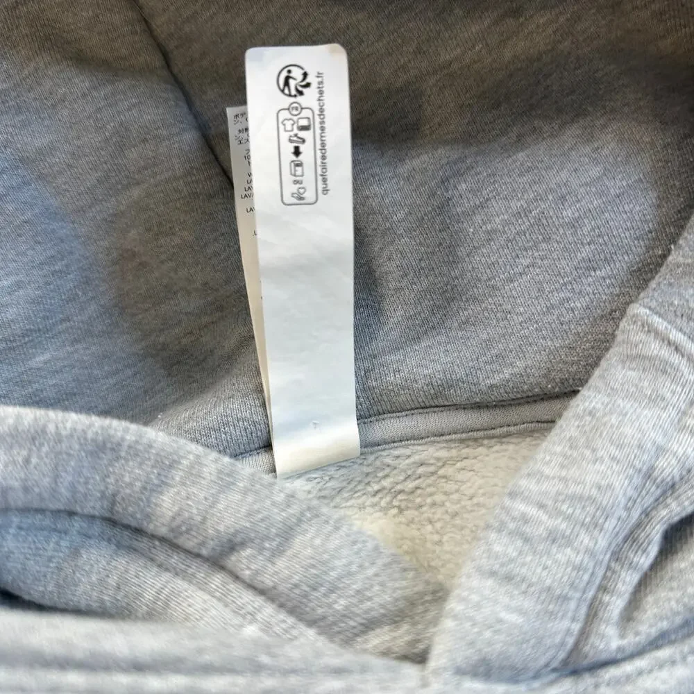 Alo Yoga Make Waves Hoodie Small Womens / XS Mens Athletic Heather Grey Tonal - Picture 10 of 16